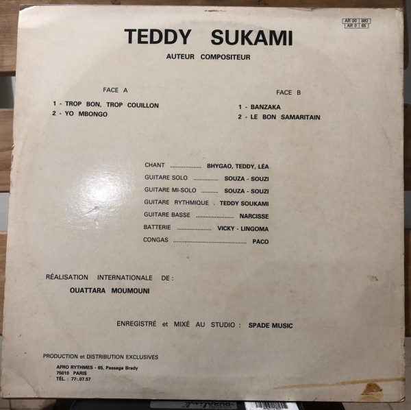 Teddy Sukami – Trop Bon, Trop Couillon / Banzaka